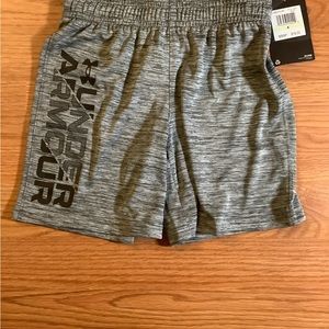 New Under Armour Prototype Gray Shorts Size 4